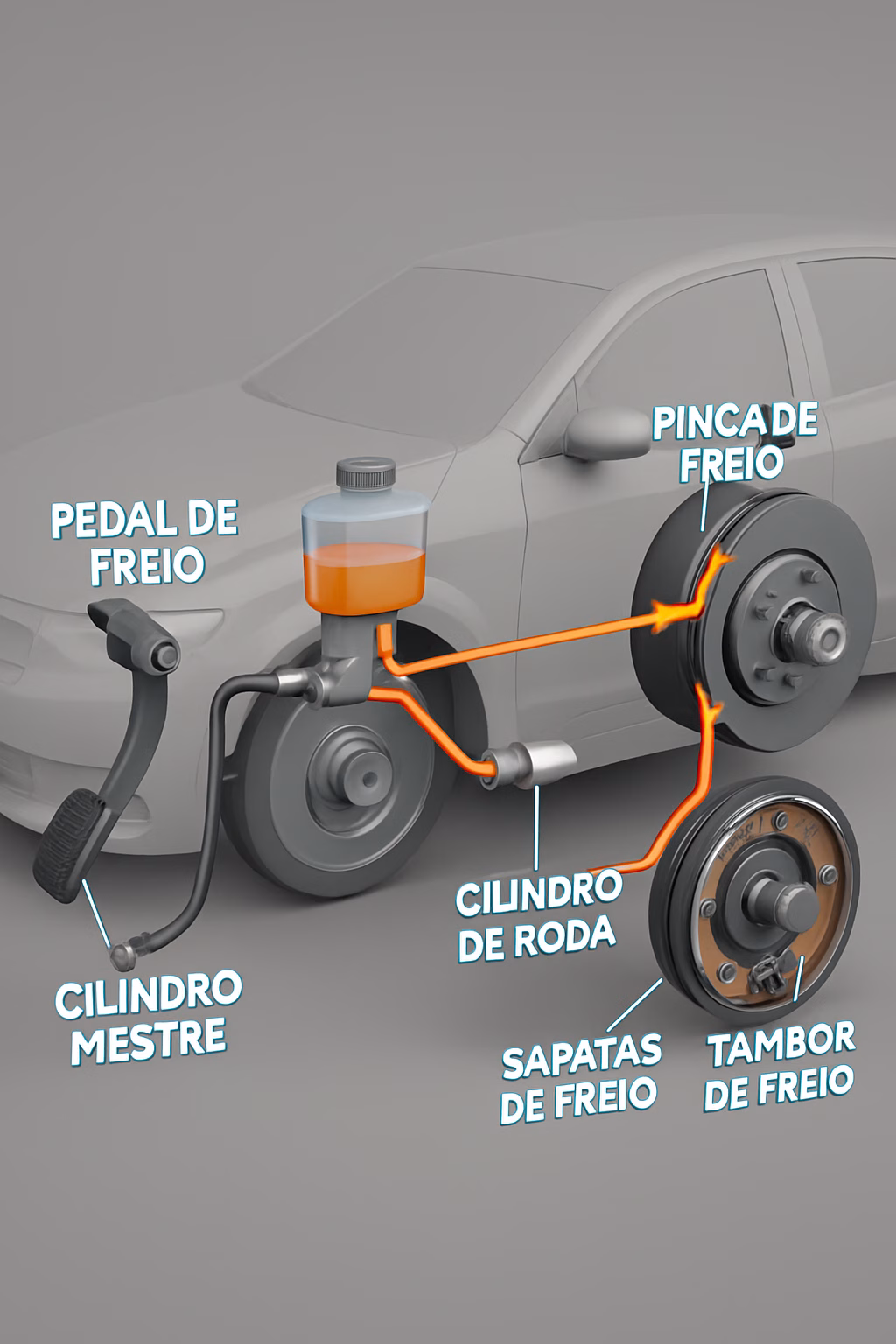 Sistema De Freio Veicular.